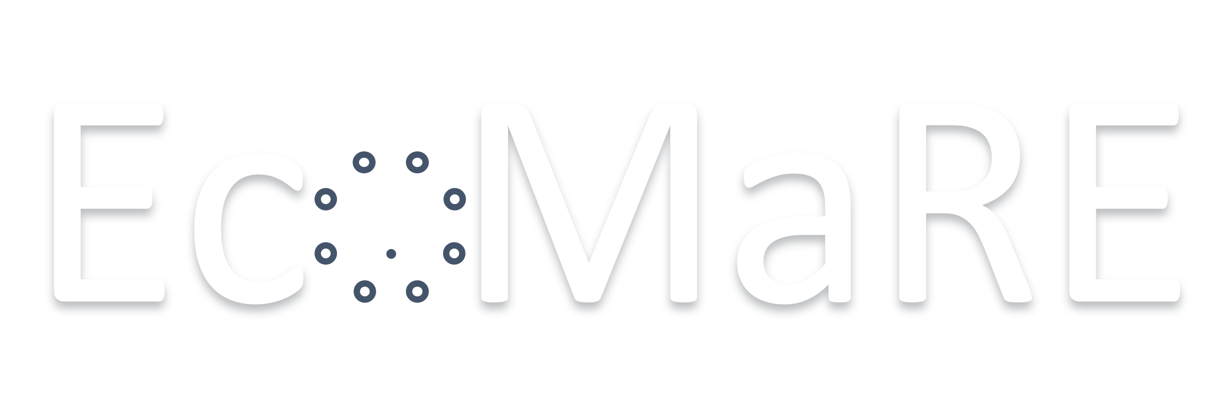 Ecomare Logo white
